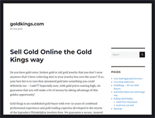 Tablet Screenshot of goldkings.com